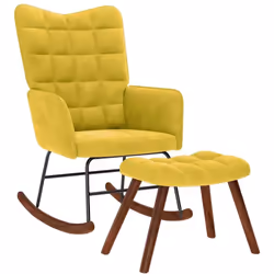 Vous êtes à la recherche d'une chaise pour un repos complet après une journée bien remplie ? Cette chaise à bascule confortab ...