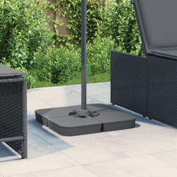 Vidaxl - Ensemble de base de parasol pour parasols à pied croisé 4pcs pp