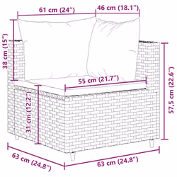 VidaXL 3308089 ensemble de meubles de jardin - Vue supplémentaire 8