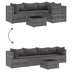 VidaXL 3308090 ensemble de meubles de jardin - Vue supplémentaire 6