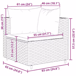 VidaXL 3308094 ensemble de meubles de jardin - Vue supplémentaire 8