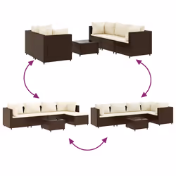 VidaXL 3308097 ensemble de meubles de jardin - Vue supplémentaire 6
