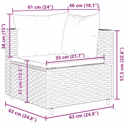 VidaXL 3308118 ensemble de meubles de jardin - Vue supplémentaire 8