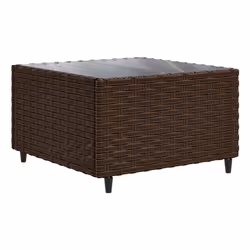 VidaXL 3308161 ensemble de meubles de jardin Marron, Crème - Vue supplémentaire 5