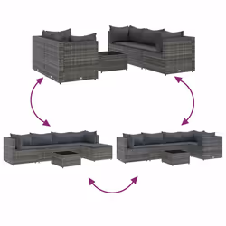 VidaXL 3308162 ensemble de meubles de jardin - Vue supplémentaire 6