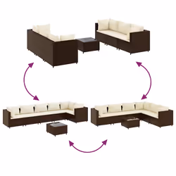 VidaXL 3308233 ensemble de meubles de jardin - Vue supplémentaire 7