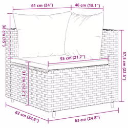 VidaXL 3308282 ensemble de meubles de jardin - Vue supplémentaire 7