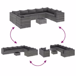 VidaXL 3308322 ensemble de meubles de jardin - Vue supplémentaire 6