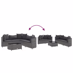 VidaXL 3308394 ensemble de meubles de jardin - Vue supplémentaire 6