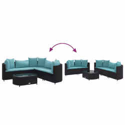 VidaXL 3308396 ensemble de meubles de jardin - Vue supplémentaire 6
