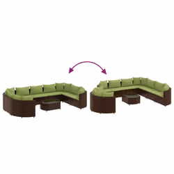 VidaXL 3308414 ensemble de meubles de jardin - Vue supplémentaire 6