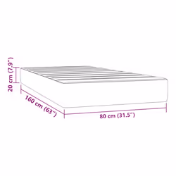 VidaXL 4016541 matelas Mini taille unique Matelas à ressorts - Vue supplémentaire 7