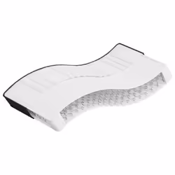 VidaXL 4016554, Matelas à ressorts, Moyen, Noir, Gris foncé, Blanc, Enfants, Polyester, mousse