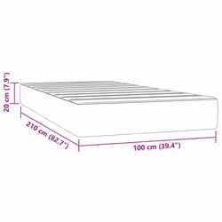 VidaXL 4016574 matelas Taille enfant / adulte Matelas à ressorts - Vue supplémentaire 7