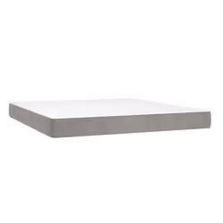 VidaXL 4016588, Matelas à ressorts, Gris clair, Blanc, Polyester, 1600 mm, 2100 mm, 200 mm