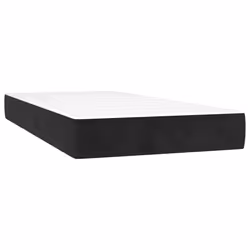 VidaXL 4016602, Matelas à ressorts, Noir, Blanc, Adultes, Polyester, mousse, 2100 mm