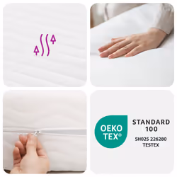 VidaXL 4016645 matelas Taille double/complet Matelas en mousse à haute résilience - Vue supplémentaire 8