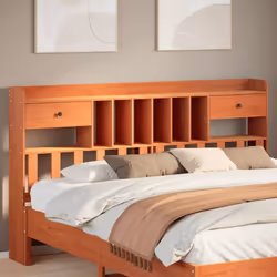 VidaXL 855504 tête de lit et pied de lit Marron
