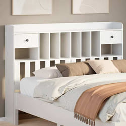 VidaXL 855506 tête de lit et pied de lit Blanc