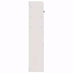VidaXL 855512 tête de lit et pied de lit Blanc - Vue supplémentaire 5