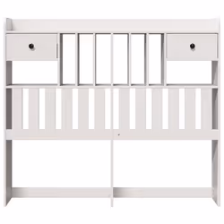 VidaXL 855515 tête de lit et pied de lit Blanc