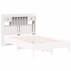 VidaXL 855515 tête de lit et pied de lit Blanc - Vue supplémentaire 7