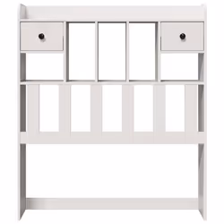 VidaXL 855521 tête de lit et pied de lit Blanc