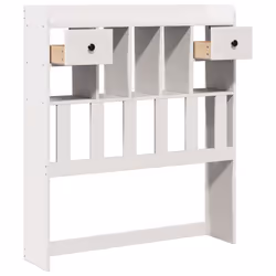 VidaXL 855524 tête de lit et pied de lit Blanc - Vue supplémentaire 4