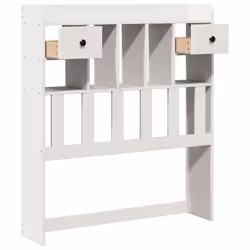 VidaXL 855527 tête de lit et pied de lit Blanc - Vue supplémentaire 4