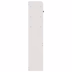 VidaXL 855527 tête de lit et pied de lit Blanc - Vue supplémentaire 5