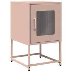 VidaXL 853327 Table de nuit et table de chevet Rose