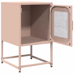 VidaXL 853327 Table de nuit et table de chevet Rose - Vue supplémentaire 4