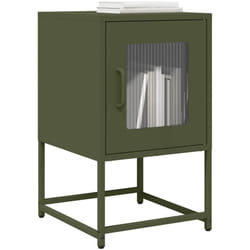 VidaXL 853330 Table de nuit et table de chevet Olive