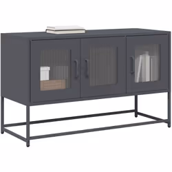 Ce meuble TV offre à la fois un attrait décoratif et un rangement pratique, ce qui en fait un ajout parfait à votre maison. C ...