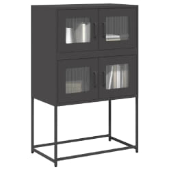 vidaXL Buffet haut - Noir