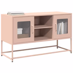 Ce meuble TV avec un grand espace de rangement est un complément pratique et attrayant pour votre salon ou votre chambre à co ...