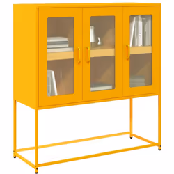 Ce buffet offre à la fois un attrait décoratif et un rangement pratique, ce qui en fait un complément idéal pour votre maison ...
