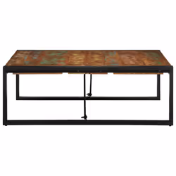 VidaXL 4016668 Table à café, latérale et de salon Forme carrée