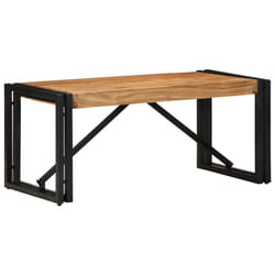 VidaXL 4016672 Table à café, latérale et de salon Forme carrée