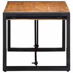 VidaXL 4016672 Table à café, latérale et de salon Forme carrée