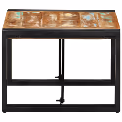 VidaXL 4016680 Table à café, latérale et de salon Forme carrée