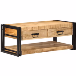 Détendez-vous et profitez du bon temps avec la famille et les amis autour de cette table basse ! Matériau robuste et stable : ...