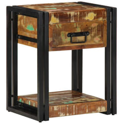 Cabinet de chevet avec tiroir 2 pcs 40 x 35 x 50 cm Vidaxl