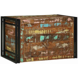 Boîte de Rangement 80 x 50 x 50 cm Bois de récupération Vidaxl