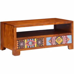 Détendez-vous et profitez du bon temps avec la famille et les amis autour de cette table basse ! Matériau robuste et stable : ...
