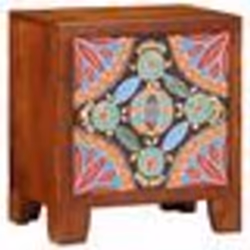 vidaXL Table de chevet 40x30x45 cm bois d'acacia massif