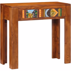 Cette console offre un grand espace de rangement tout en complétant la décoration de votre maison. Elle est parfaite pour le  ...
