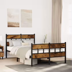 Si vous recherchez un cadre de lit robuste pour votre chambre à coucher, ce cadre de lit classique au design élégant et intem ...