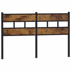 VidaXL 4017088, Noir, Chêne, Fer, Bois, 160 cm, 1660 mm, 91,5 cm
