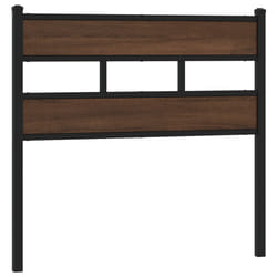 VidaXL 4017177 tête de lit et pied de lit Marron, Chêne